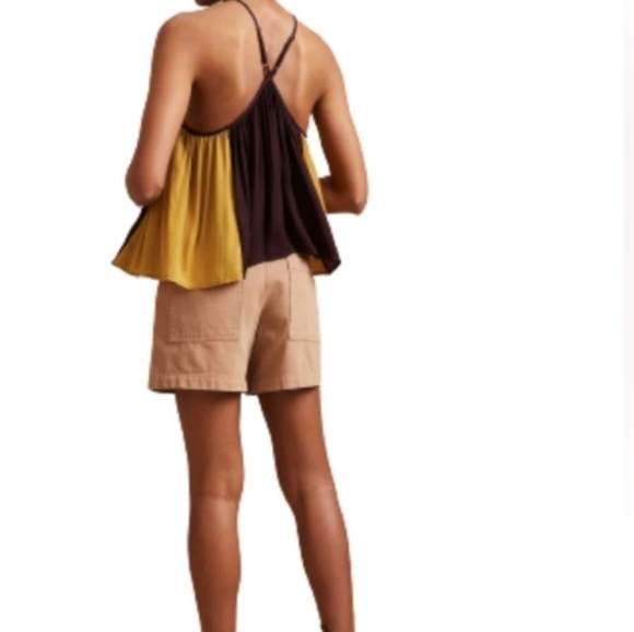 Banana republic halter neckline, sleeveless, adjustable spaghetti straps - Picture 2 of 4